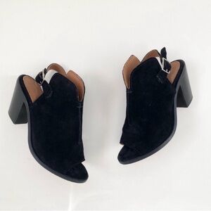 Frye Dani Suede Slingback Heels